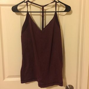 Maroon Lululemon Tank